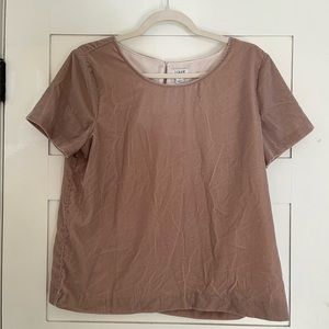 JCrew Factory Velvet Top